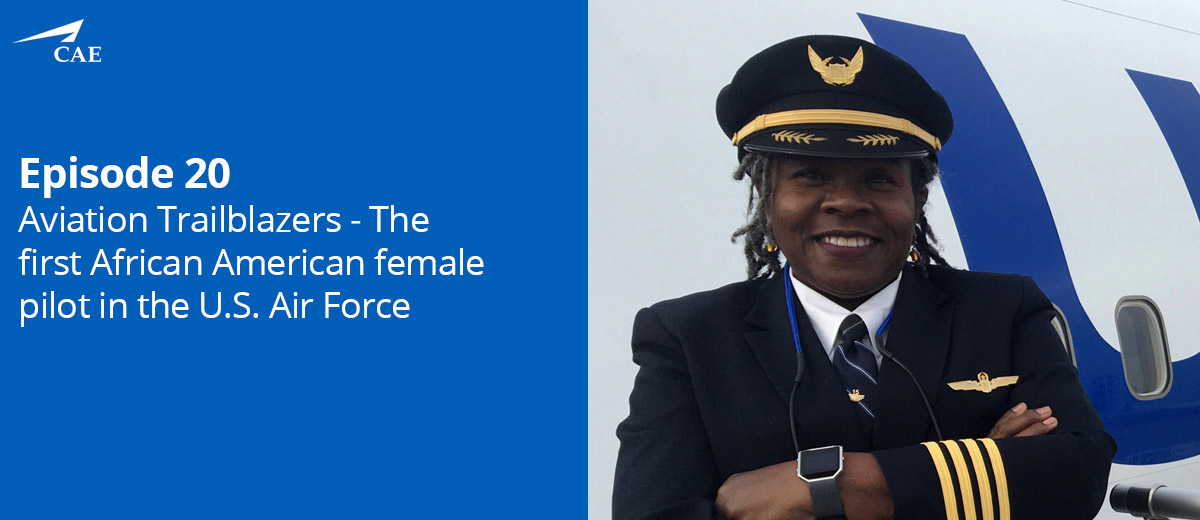   Aviation Trailblazers - The first African American female pilot in the U.S. Air Force