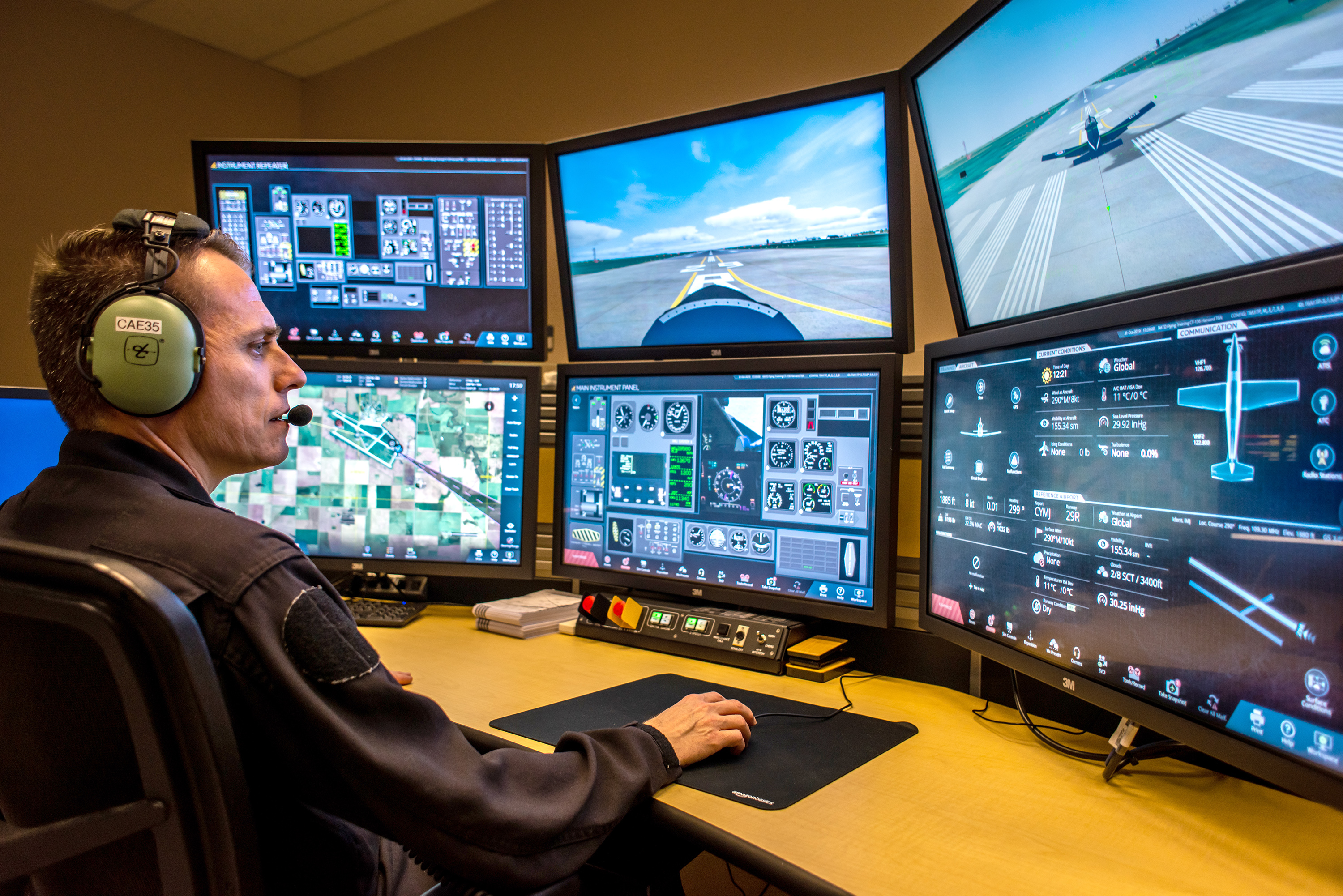 New Remote Instructor Station for 1-on-1 Flight Sim Training